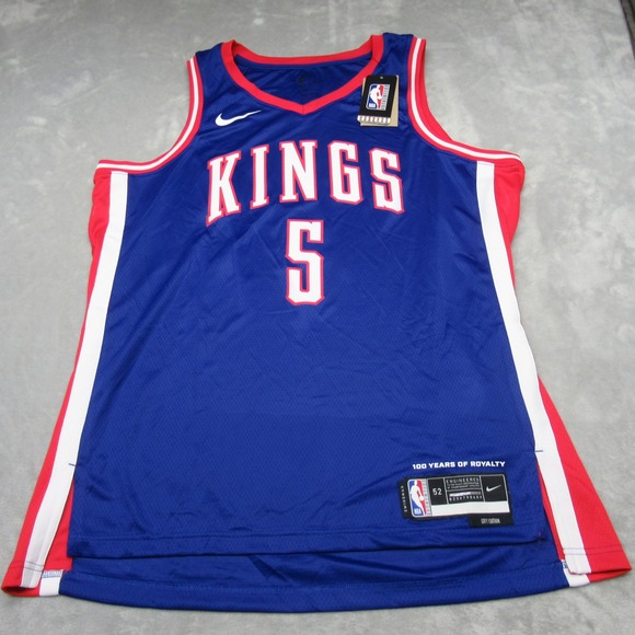Nike Other - Sacramento Kings Jersey Mens XL Nike Blue De'Aaron Fox 5 Basketball $120 NEW